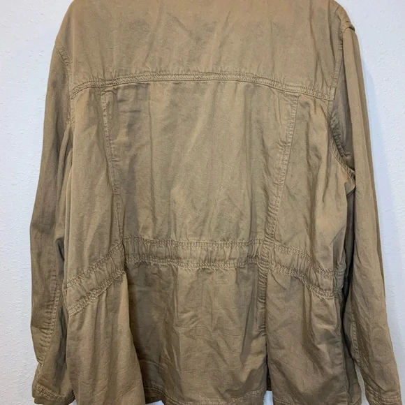 Terra & Sky Khaki Utility Jacket - Picture 3 of 3
